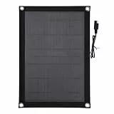 Technaxx Solar Ladegerät 12V 10W für Autobatterie – Solar Erhaltungsladegerät/Trickle Charger mit Batterieklemmen&Zigarettenanzünder, Solarpanel für Auto, Motorrad, Wohnmobil, Boot, Traktor – TX-209