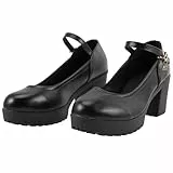 Holibanna Damen Pumps - Elegante Schwarze High Heels Mit 5 cm Absatz Spitze Zehenpartie Für Hochzeit Abendveranstaltungen Und Partys
