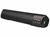 Musicman Mini-Soundbar mit Bluetooth V5.1 FM-Radio, USB, AUX-IN Kopplung mit Bluetooth-fähigen Audiogeräten, Smartphones, Tablets BT-X54