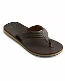 Quiksilver Herren Carver Nubuck - Sandals For Mens Zehentrenner, Braun Demitasse Solid Ctk0, 46 EU