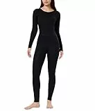 CAOZITOU 100% Merino Unterwäsche Damen Set, Merinowolle Skiunterwäsche Thermounterwäsche, Warme Langarm Funktionsunterwäsche Frauen für Winter (Schwarz 250, L)