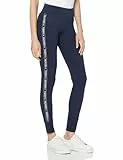 Tommy Hilfiger Damen Leggings Sport, Blau (Navy Blazer), M
