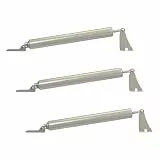 MMannesmann M41120 Pneumatischer Türschließer - Grau (Packung mit 3)