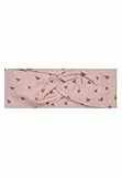 Sterntaler Stirnband Herzen - Mädchen Haarband aus Jersey in stylisher Schleifenoptik - hautsmpathisches Kinder Stirnband - elastisches Kopfband - samtrosa, Größe 53