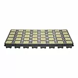 GREEN24 Anzucht-Set 40 Steinwollewürfel Anzuchtblock 40x40x40mm in Anzuchtplatte (53,0 x 31,0 cm) - Steinwolle für Pflanzenanzucht und Hydroponik - Für Samen, Saatgut und Stecklinge