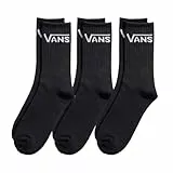 Vans Classic Crew Logo, Schwarz, L, Schwarz, L