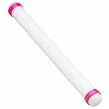 Original Kaiser Inspiration Ausrollstab Fondant 45 cm, groß, glatte Oberfläche, 2 Führungsringe zur Höhenjustierung, maximale Ausrollbreite, spülmaschinengeeignet