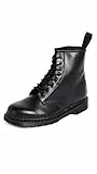 DR. MARTENS 14353001 8 Eye Boot Amphibians Unisex Black Smooth EU 38