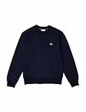 Lacoste Herren Fleece Crew Neck Sweatshirt, Marine, M