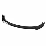 Frontstoßstange Lippe, Qiilu Frontspoiler, 4 Stück Auto Frontstoßstange Lip Splitter Karosserie Schaufeln Schutz Universal Auto Modified