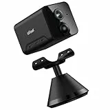 ieGeek Überwachungskamera Innen Mini Kamera: 2.4GHz Kamera Überwachung Innen mit Akku, WiFi Camera Live Übertragung Handy, Kabellose Überwachungskamera mit 15M Nachtsicht, PIR-Bewegungserkennung