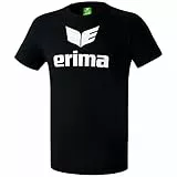 Erima Unisex Erwachsene Promo T-Shirt (208340), schwarz, XL