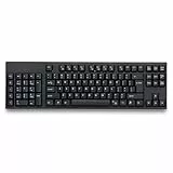 VBestlife Linkshänder-Tastatur - 109 Tasten, Ergonomisches Layout, USB-Tastatur mit 2 Anschlüssen für Business, Accounting und Design