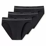 Uncover by Schiesser - Rio Slip/Unterhose - 3er Pack (XL Schwarz)