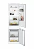 Neff KI5861SE0, N 30, FreshSafe, Kühl-Gefrierkombination 177,2x54,1cm, Nutzinhalt gesamt: 265; 39 dB, Kühlraum: 182, Gefrierraum: 83 Nutzinhalt, Made in Germany, Schleppscharnier
