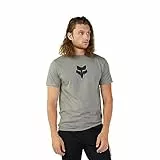 Fox Racing Head Ss Prem Tee Windbreaker Herren, Grau, L