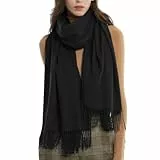 FURTALK Damen Großer Halstuch Warmes Feinstrick Winter Schal