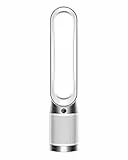 Dyson Purifier Cool™ PC1 Turmventilator Luftreiniger mit HEPA‑H13‑Filter – Leistungsstarke Kühlung & Luftreinigung für Räume bis 23qm, Steuerung über App‑ & Fernbedienung, 350° Rotation (Weiß)