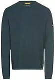 camel active 409500-6K00 - Herren Pullover, Größe:M, Farbe:Tinted Blue