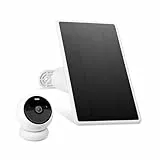 Wasserstein Solarpanel für Noorio Außen-Überwachungskameras, 2 W Solarenergie, kompatibel mit Noorio B200, B210 Sicherheitskameras (Kamera Nicht im Lieferumfang enthalten)