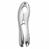 Amosfun Nussknacker aus Zinklegierung Ergonomischer Walnussknacker mit Kraftsparendem Griff Multifunktionaler Mutternöffner für Pekannüsse Mandeln Haselnüsse und Harte Schalen Handliches