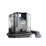 Akitas X6 Teppichreiniger Waschsauger, Polsterreiniger Gerät, Fleckenreiniger für Sofa, Teppich, Treppen, Auto & Haustiere, 400W, 70dB, Kompakt & Tragbar, Grau
