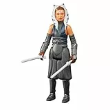 Star Wars Hasbro Retro Collection Ahsoka Tano Toy 9.5 cm-Scale The Mandalorian Collectible Action Figure, Toys for Kids Ages 4 and Up F4459 Multi