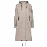 Didriksons Astrid Long - Damen Mantel, Größe:40, Farbe:ash brown