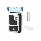 Kukiwhy Mini Ventilator Akku mit 3 Geschwindigkeiten 4-in-1 Tragbarer Taillen Ventilator, Wiederaufladbarer USB Ventilator Klein, Outdoor und Reisen Geschenke für Frauen Männer (Weiß)