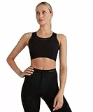 FALKE Damen Sport-BH Running Sports Bra W SB Funktionsmaterial für hohen Aktivitätslevel 1 Stück, Schwarz (Black 3000), M