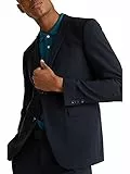 ESPRIT Collection Herren Anzugjacke 990eo2g301, Dark Blue, 44