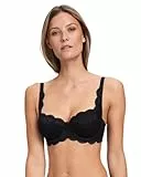 Susa Dirndl Push Up BH 8033 mit Bügel - Größe 90b - Dirndl-BH mit wattierter Push-Up-Schale & verstellbaren Trägern - Hochwertige Materialien - Bequem & elegant - Ökotex Zertifiziert - Schwarz