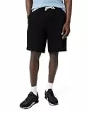 Armani Exchange Men's Cozy, Relaxed fit Side Logo Patch, Shorts, Black, M