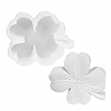 Glückskleeblatt Silikonform, Vierblättriges Kleeblatts Silikonformen, Gießformen Silikon Gipsformen Zum Gießen, Vierblättriges Kleeblatts Kerzenformen Für Sojawachs Kerzen, Seife, Gips