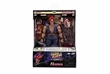 Jada Toys Street Fighter Figur Akuma (15,7 cm) - bewegliche Sammel- und Actionfigur aus Street Fighter 2: The Final Challengers, mit alternativem Kopf, Händen und Zubehör, ab 13 Jahre