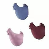 Ldabrye Silikon Eier Mittelteiler, Hühnerform, weißes Sieben zum Backen, Wohnheim, Kochen Freien, Camping, Küche, Eiertrenner