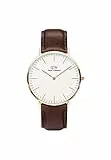 Daniel Wellington Classic Uhr 40mm Double Plated Stainless Steel (316L) Rose Gold