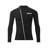 ZCCO Neoprenanzüge Top Jacke Neopren Anzüge Frauen Männer Neoprenanzug Jacke Langarm Front Zip Neoprenanzüge (Men-Wetsuit Top, L)