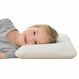 SIKAINI Kinderkopfkissen - Ergonomisches Kissen Kinderzimmer mit Memory-Schaum - ideal als Kinderkissen für erholsamen Schlaf
