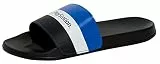 Playstation Männer Sony Sliders, Teens Gaming Slip-On Sandalen für Spieler, Jungen Flip-Flops, Duschschuhe, Schwarz/Blau, 41 EU