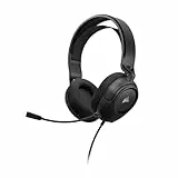 Corsair HS35 v2 Multiplattform Kabelgebundenes Gaming-Headset – Flexibles omnidirektionales Mikrofon – Universeller 3,5-mm-Stecker – PC, Mac, PS5, PS4, Xbox, Nintendo Switch, Mobil – Carbon