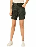 Cecil Damen B375294 Baumwollshorts, Utility Olive, 33W EU