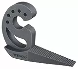 WENKO Multi-Stop Mod. Multi-STOP vielseitiger Tür-& Fensterstopper Puffer Türpuffer Keil Fingerschutz für Türen Fenster & Schubladen flexibel anpassbar aus Kunststoff Maße 11,8 x 7,7 x 2,5cm Anthrazit