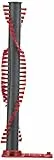 Hoover Y50 Rullo Rüttler Bürste Staubsauger, Ersatzteil Original, 35cm, Reinigung Fliesen und Böden, kompatibel Besenstaubsauger H-Free 100
