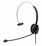 Manhattan USB-A-Headset, einseitig, Lautstärkeregler, einstellbar.