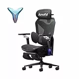 AutoFull G7 Ergonomischer Gaming-Stuhl (IEM & ESL Partner) | T-Lock Ganzkörper-Stütze | 3-Zonen Lendenstütze | CloudTech 4D Mesh | 7D Armlehnen | 140° Zero-Gravity + Fußstütze | bis 150 kg (Lila)