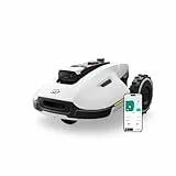 MAMMOTION YUKA 2000 Mähroboter ohne Begrenzungskabel, Max. 2800m², NetRTK+Vision, Keine RTK-Antenne, Auto-Kartierung, Empf. 2000m², Intelligenter Rasenmäher Roboter mit 4G-Modul, 50% Steigung
