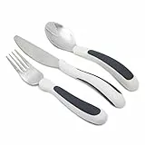 NRS Healthcare M80270 Kura Care ergonomisch angepasstes Besteckset für Erwachsene