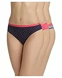 Dim Slip Les Pockets Baumwolle Stretch Baumwolle Damen x3, Pink, S