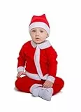 Ciao - Weihnachtsmann-Kostüm, Farbe Rot, Weiß, 2-3 Jahre, 25024.2-3
